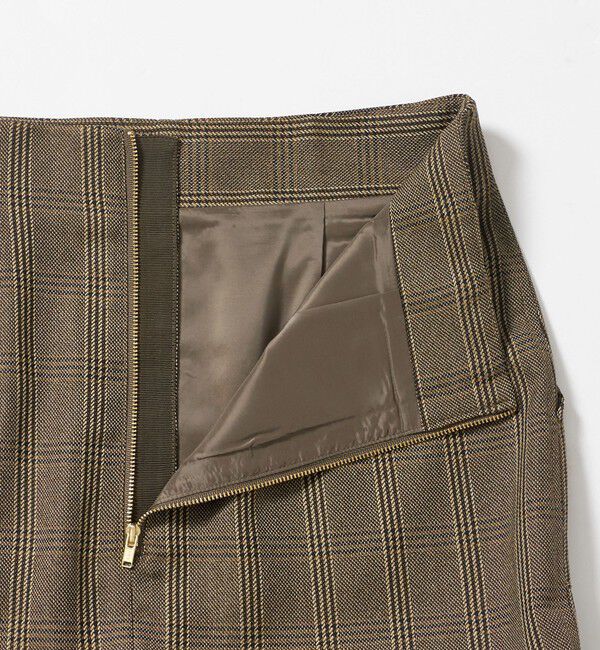 UNITED ARROWS green label relaxing「Daily Chic Iライン スリム スカート ストレッチ」|タイト|