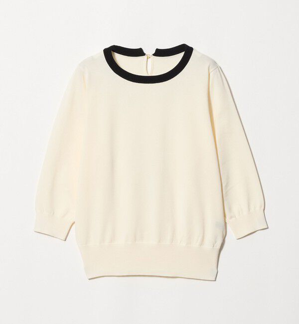 UNITED ARROWS green label relaxing「フォルム スリーブ プルオーバー ニット」|ニット・セーター|