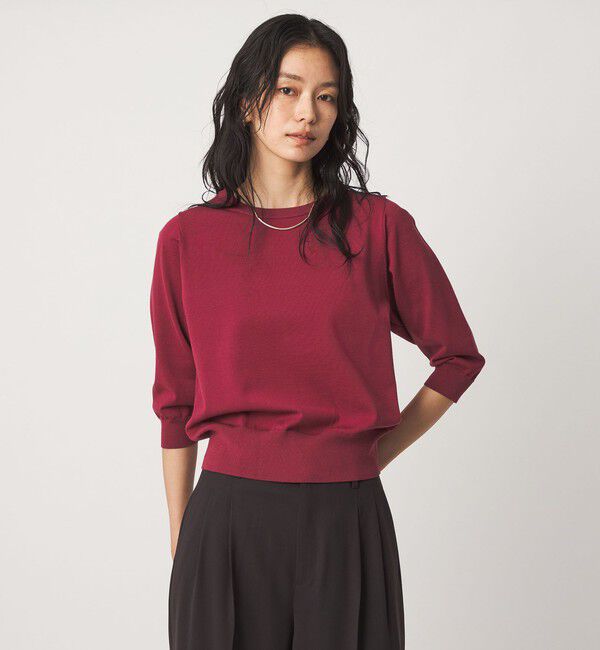 UNITED ARROWS green label relaxing「フォルム スリーブ プルオーバー ニット」|ニット・セーター|