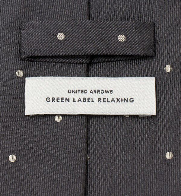 UNITED ARROWS green label relaxing「GLR JAPAN FUJI 8.0cm ドット ネクタイ」|ネクタイ・蝶ネクタイ|