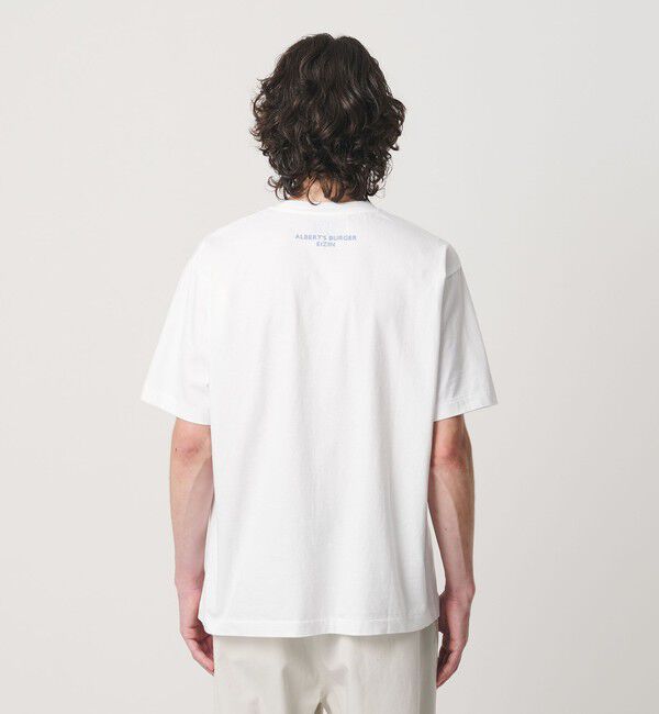 BEAUTY&YOUTH UNITED ARROWS「【別注】＜EIZIN SUZUKI＞ALBERT'S BURGER プリント Tシャツ」|Tシャツ・カットソー|