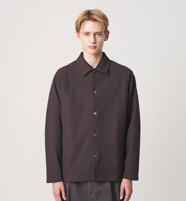 BEAUTY&YOUTH UNITED ARROWS「＜LACOSTE for BEAUTY&YOUTH＞ ワントーン シャツ ジャケット」|カーディガン|