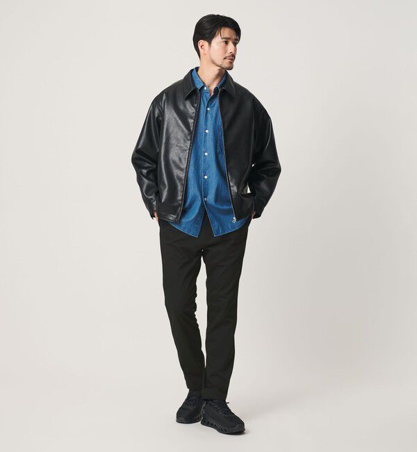 BEAUTY&YOUTH UNITED ARROWS「【WEB限定 WARDROBE SMART】ワンダーシェイプ スキニーパンツ」|チノ|