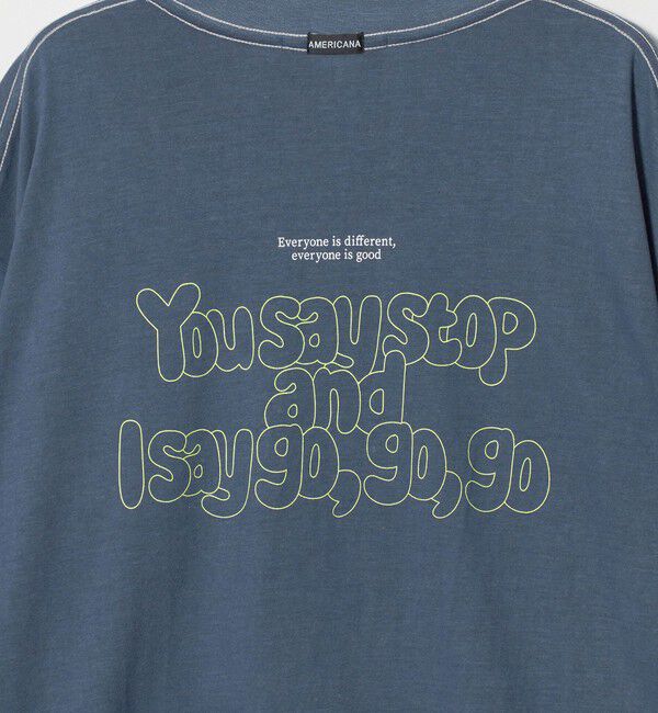 BEAUTY&YOUTH UNITED ARROWS「＜Americana＞プリント チュニックTシャツ」|Tシャツ・カットソー|