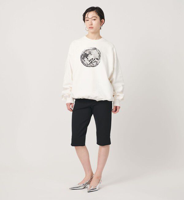 ER「＜ER＞ミラーボールプリント クルーネック スウェット」|Tシャツ・カットソー|