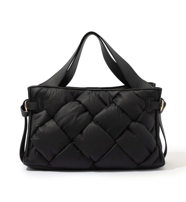 TOMORROWLAND GOODS「VIOLAd'ORO NYLON BOX TOTE ハンドバッグ」|トートバッグ|19 ブラック