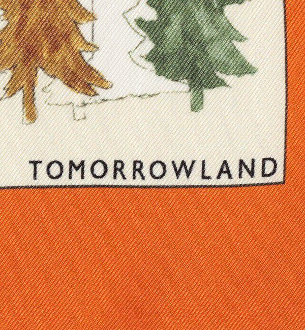 TOMORROWLAND GOODS「ATELIER TOMORROW WINTER MOUNTAIN シルクスカーフ」|バンダナ・スカーフ|