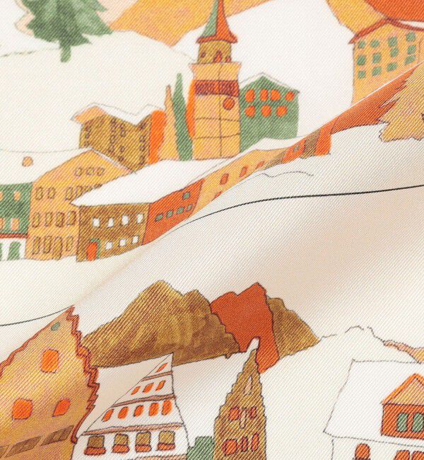 TOMORROWLAND GOODS「ATELIER TOMORROW WINTER MOUNTAIN シルクスカーフ」|バンダナ・スカーフ|