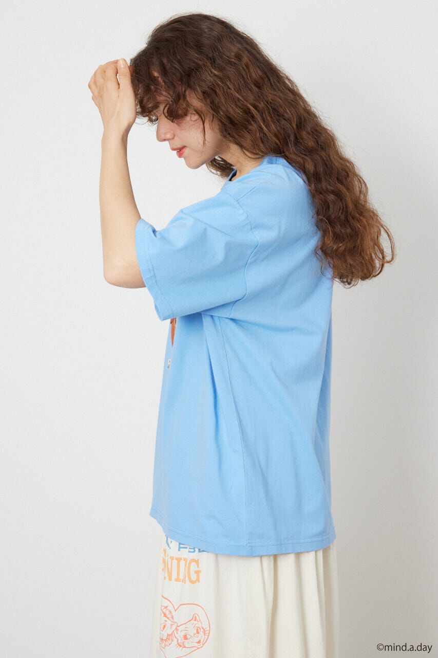RODEO CROWNS「(MIND.A.DAY)アソートCAT Tシャツ」|Tシャツ・カットソー|