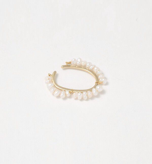 UNITED ARROWS「＜les bonbon＞TRACE パール イヤーカフ」|イヤーカフ|