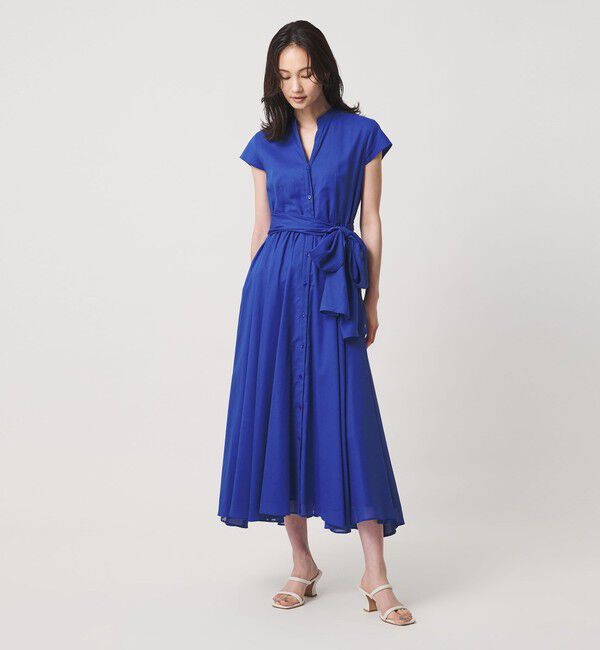 UNITED ARROWS「コットン キャップスリーブ ワンピース」|ワンピース|ROYAL