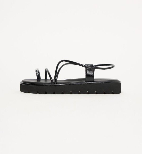 UNITED ARROWS green label relaxing「メタルトング プラット サンダル」|サンダル|