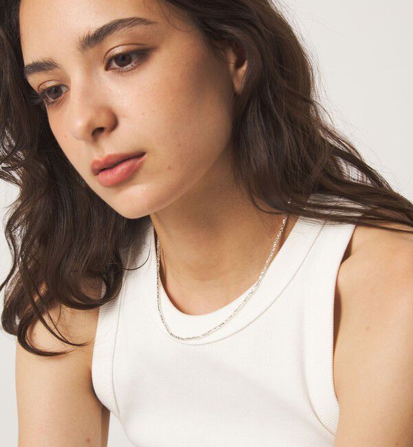 UNITED ARROWS green label relaxing「コード＆ビーズ ３連ネックレス」|ネックレス|