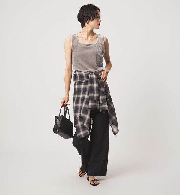 UNITED ARROWS green label relaxing「ベロア タンクトップ」|タンクトップ|