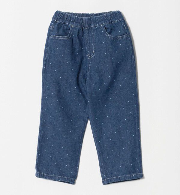UNITED ARROWS green label relaxing「ドット ガールズ デニム / キッズ 100cm-160cm」|チノ|COBALT