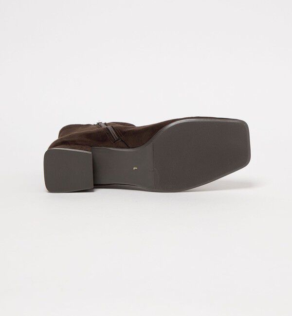 UNITED ARROWS green label relaxing「スクエア ストレッチ ショートブーツ 撥水」|ロングブーツ|