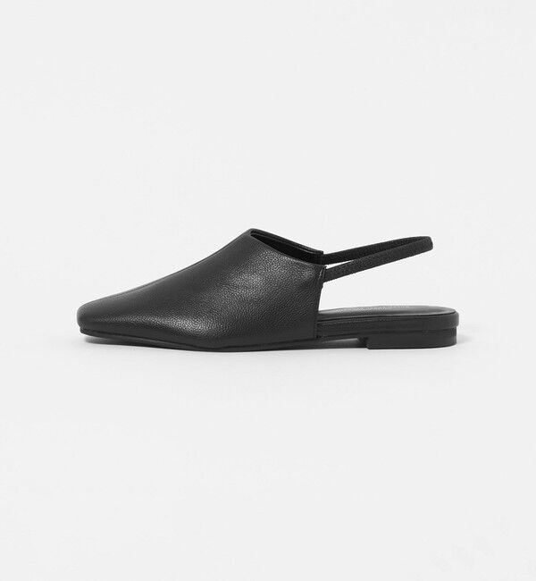 UNITED ARROWS green label relaxing「スクエアトゥ バックスリング シューズ」|ローファー|