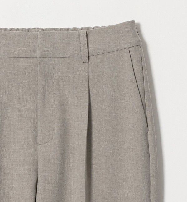 UNITED ARROWS green label relaxing「［size SHORT/TALLあり］ライト ダブルクロス テーパード パンツ」|スラックス|