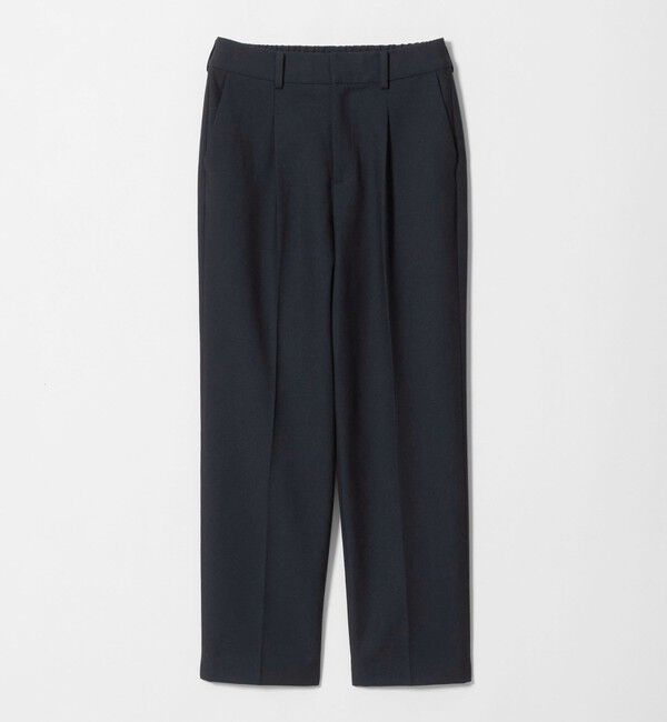 UNITED ARROWS green label relaxing「［size SHORT/TALLあり］ライト ダブルクロス テーパード パンツ」|スラックス|