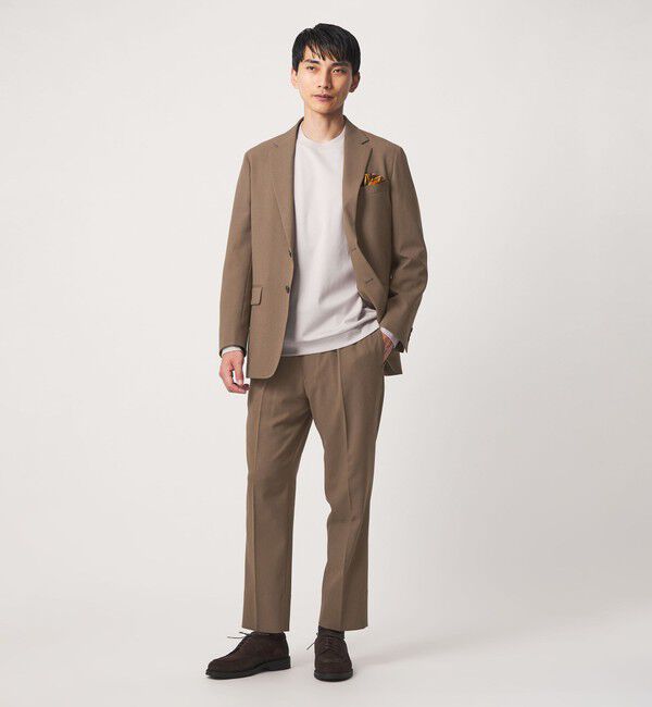 UNITED ARROWS green label relaxing「A+ リネンライク 2B リラックス セットアップ ジャケット -ストレッチ-」|テーラードジャケット|