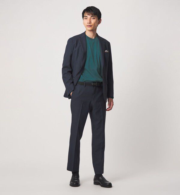UNITED ARROWS green label relaxing「L/A ポンチ ビズ クルーネック カットソー」|Tシャツ・カットソー|