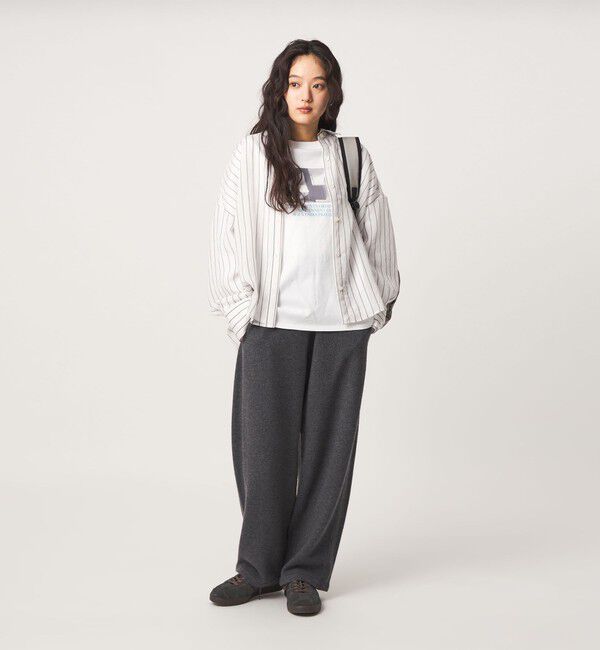 UNITED ARROWS green label relaxing「【WEB限定】＜at ease＞ニット カーブ パンツ」|その他|