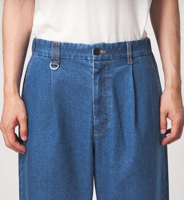 UNITED ARROWS green label relaxing「【別注/WEB限定】＜3/2 WORKS＞GLR ワイド デニム パンツ」|デニム|