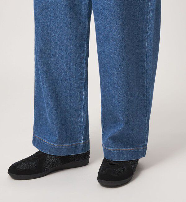 UNITED ARROWS green label relaxing「【別注/WEB限定】＜3/2 WORKS＞GLR ワイド デニム パンツ」|デニム|
