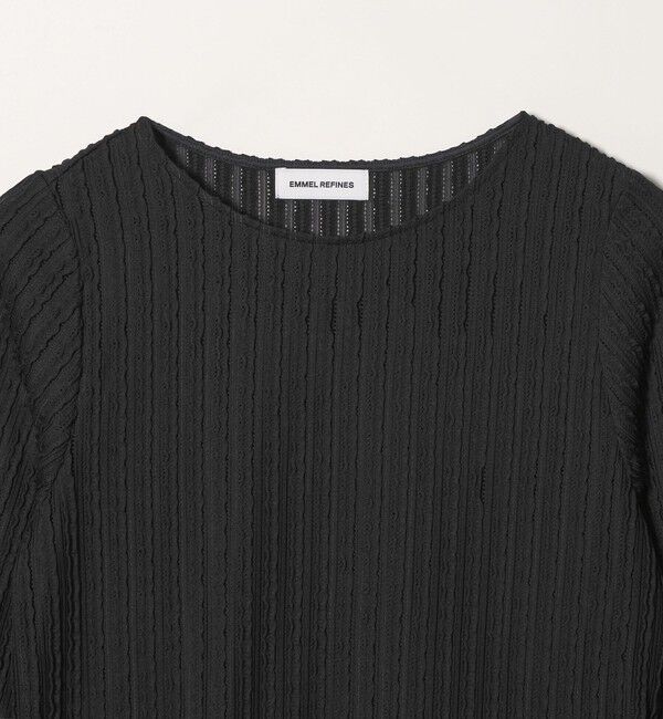 EMMEL REFINES「＜EMMEL REFINES＞EM スソティアード フリル プルオーバー」|Tシャツ・カットソー|