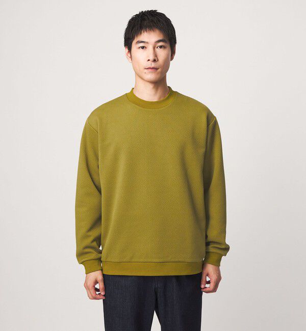 UNITED ARROWS green label relaxing「ツイル パフ クルーネック 長袖 カットソー」|Tシャツ・カットソー|