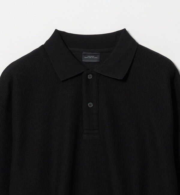 UNITED ARROWS green label relaxing「ワッフル 長袖 ポロシャツ」|ポロシャツ|