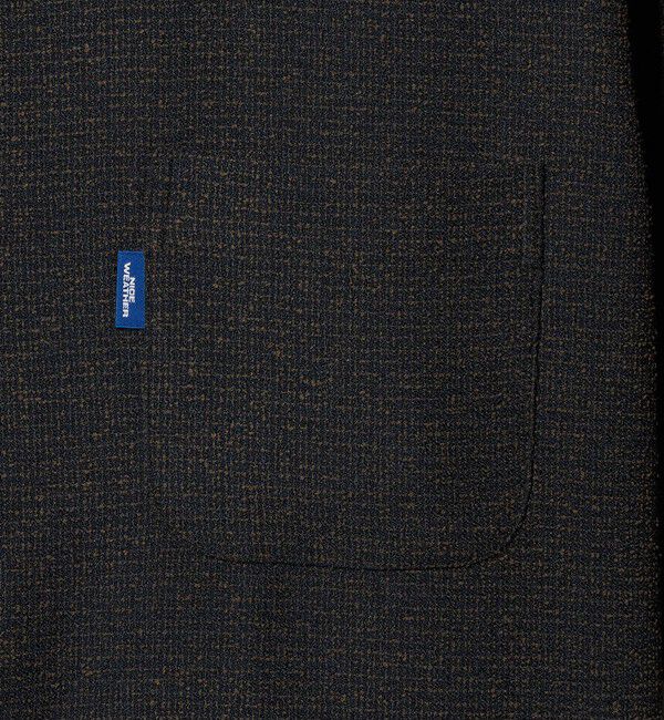 NICE WEATHER「＜NICE WEATHER＞チェックオーバー ショートスリーブ シャツ」|シャツ・ブラウス|