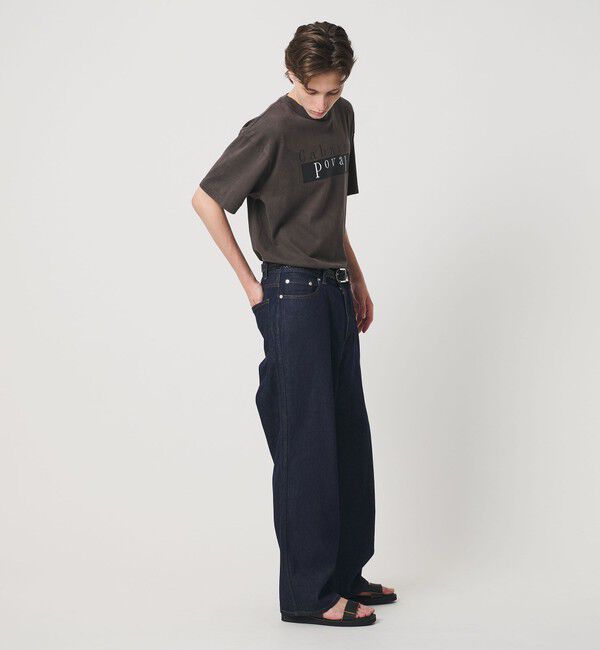 BEAUTY&YOUTH UNITED ARROWS「11.5oz ライト ハイツイスト テーパード デニム パンツ NO.9」|チノ|