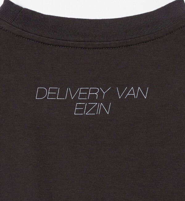 BEAUTY&YOUTH UNITED ARROWS「【別注】＜EIZIN SUZUKI＞DELIVERY VAN プリント Tシャツ」|Tシャツ・カットソー|