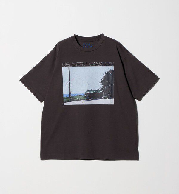 BEAUTY&YOUTH UNITED ARROWS「【別注】＜EIZIN SUZUKI＞DELIVERY VAN プリント Tシャツ」|Tシャツ・カットソー|