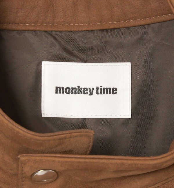 MONKEY TIME「ゴート スエード リブ ジャケット」|その他|