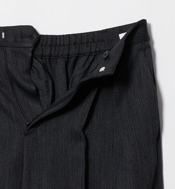 BEAUTY&YOUTH UNITED ARROWS「ツイードライク レイヤータック ワイドパンツ ウォッシャブル」|その他|