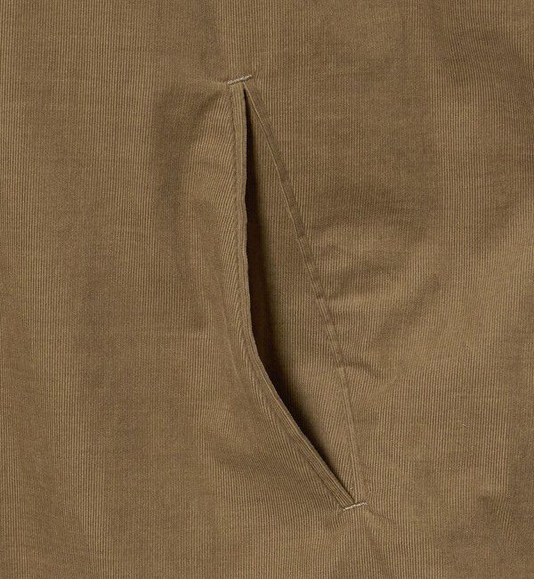 BEAUTY&YOUTH UNITED ARROWS「コットンコーデュロイ スキッパーチュニック」|シャツ・ブラウス|