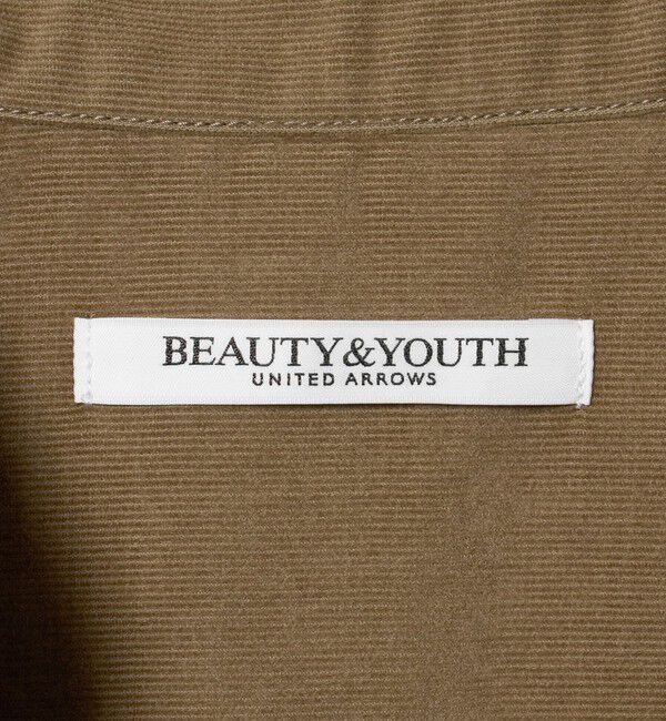 BEAUTY&YOUTH UNITED ARROWS「コットンコーデュロイ スキッパーチュニック」|シャツ・ブラウス|