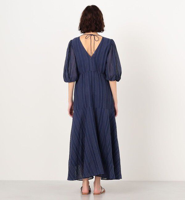 TOMORROWLAND BUYING WEAR「ne Quittez pas Cotton Organza Ladder Cifre Flare ドレス」|ワンピース|