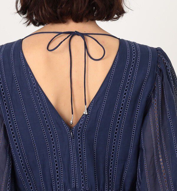 TOMORROWLAND BUYING WEAR「ne Quittez pas Cotton Organza Ladder Cifre Flare ドレス」|ワンピース|