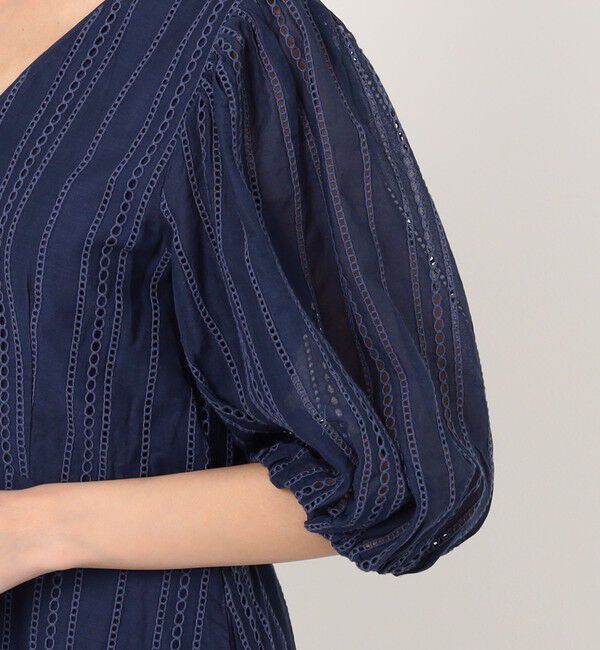 TOMORROWLAND BUYING WEAR「ne Quittez pas Cotton Organza Ladder Cifre Flare ドレス」|ワンピース|