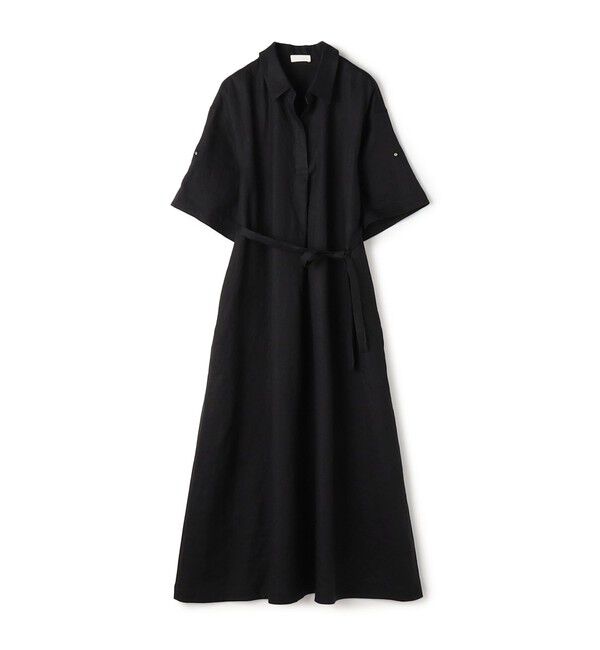 Ballsey「タンドゥルリネン Aラインスキッパーワンピース」|ワンピース|19 ブラック