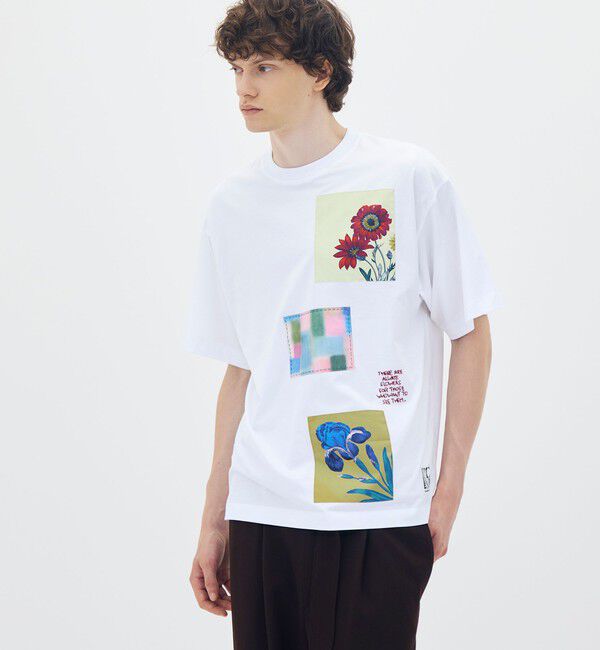 CABaN「スビンコットン IRIS LAYERTシャツ」|Tシャツ・カットソー|