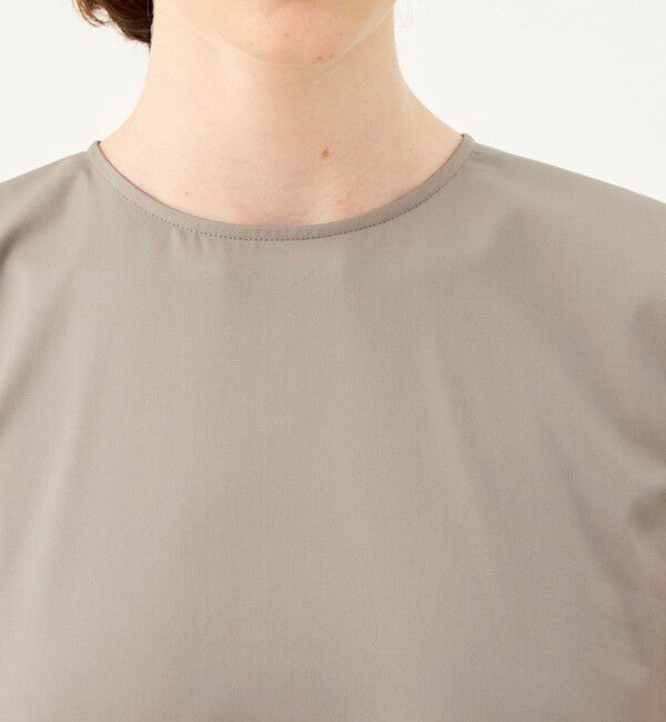 Ballsey「メランジツイードコンビ ノースリーブワンピース」|ワンピース|