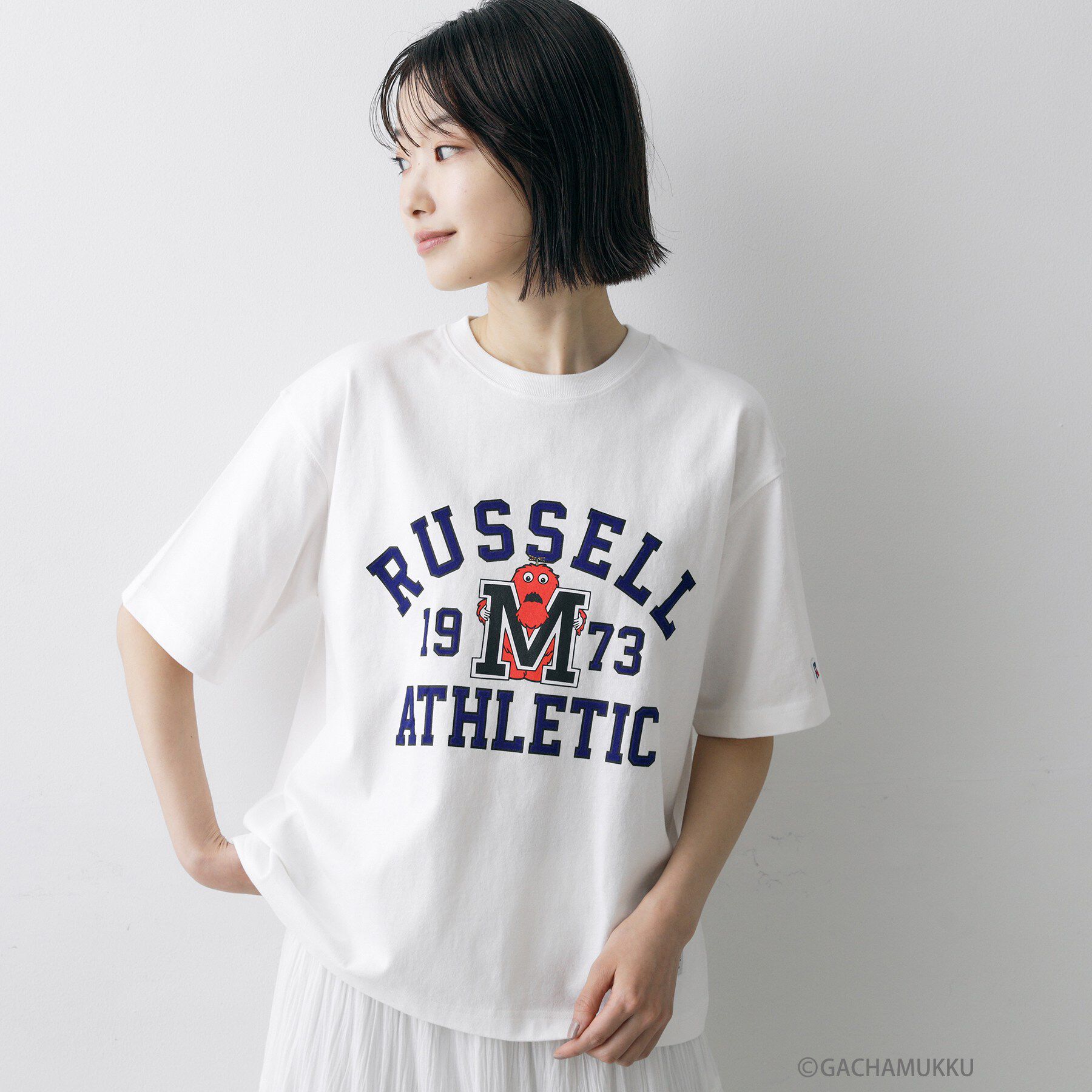 Dessin「ガチャピン・ムック コラボTシャツ」|Tシャツ・カットソー|