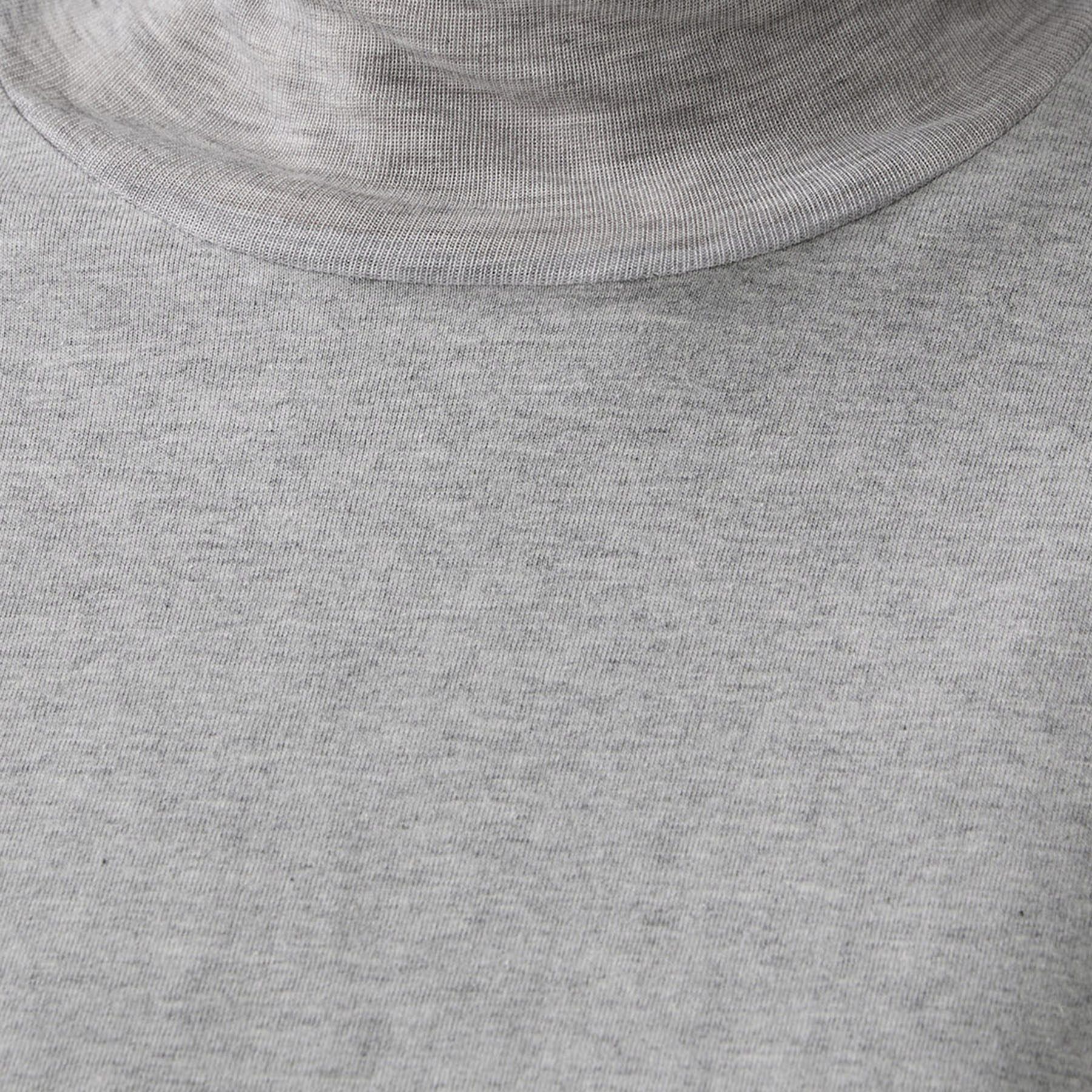 Dessin「【秋のレイヤードアイテム】シアー切り替えタートルプルオーバー」|Tシャツ・カットソー|