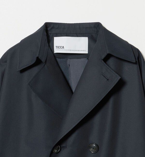 UNITED ARROWS「【別注】＜TICCA＞ショート トレンチコート」|トレンチコート|