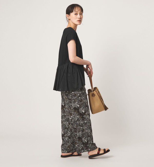 UNITED ARROWS green label relaxing「エアリー ボリューム カットソー 接触冷感」|Tシャツ・カットソー|