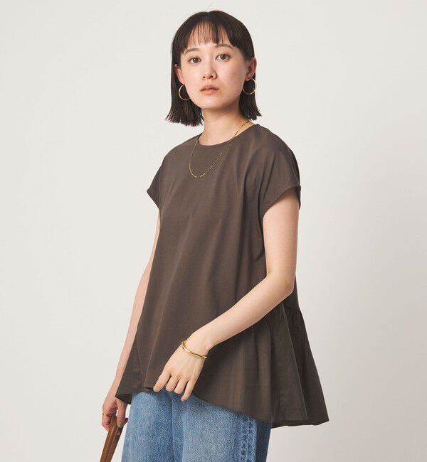 UNITED ARROWS green label relaxing「エアリー ボリューム カットソー 接触冷感」|Tシャツ・カットソー|